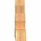 Ekena Millwork Richland Timber Gable Bracket, Western Red Cedar, 36"W x 23"H x 5 1/2"D x 5 1/2"F, 15/12 Pitch GBW036X23X0606RIC00SWR - alternate 2